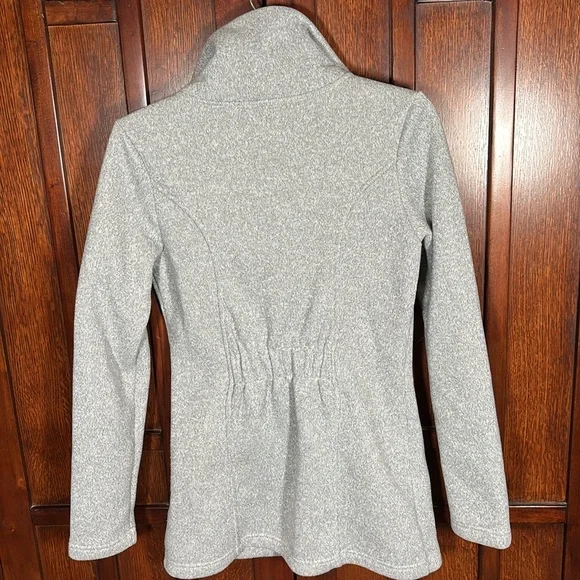 The North Face Lunabrooke Full Zip Sweater Jacket Heather Gray - Sz. Small - Picture 10 of 14